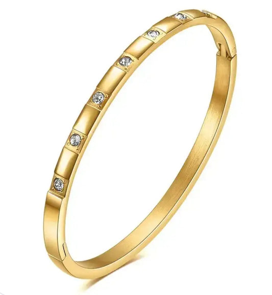 Kelsey Diamond Bracelet | 18K Gold