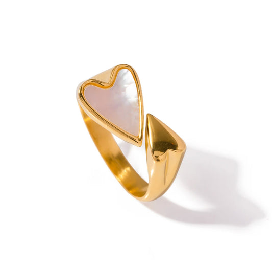 Mi Amor | Love Ring | 18K Gold